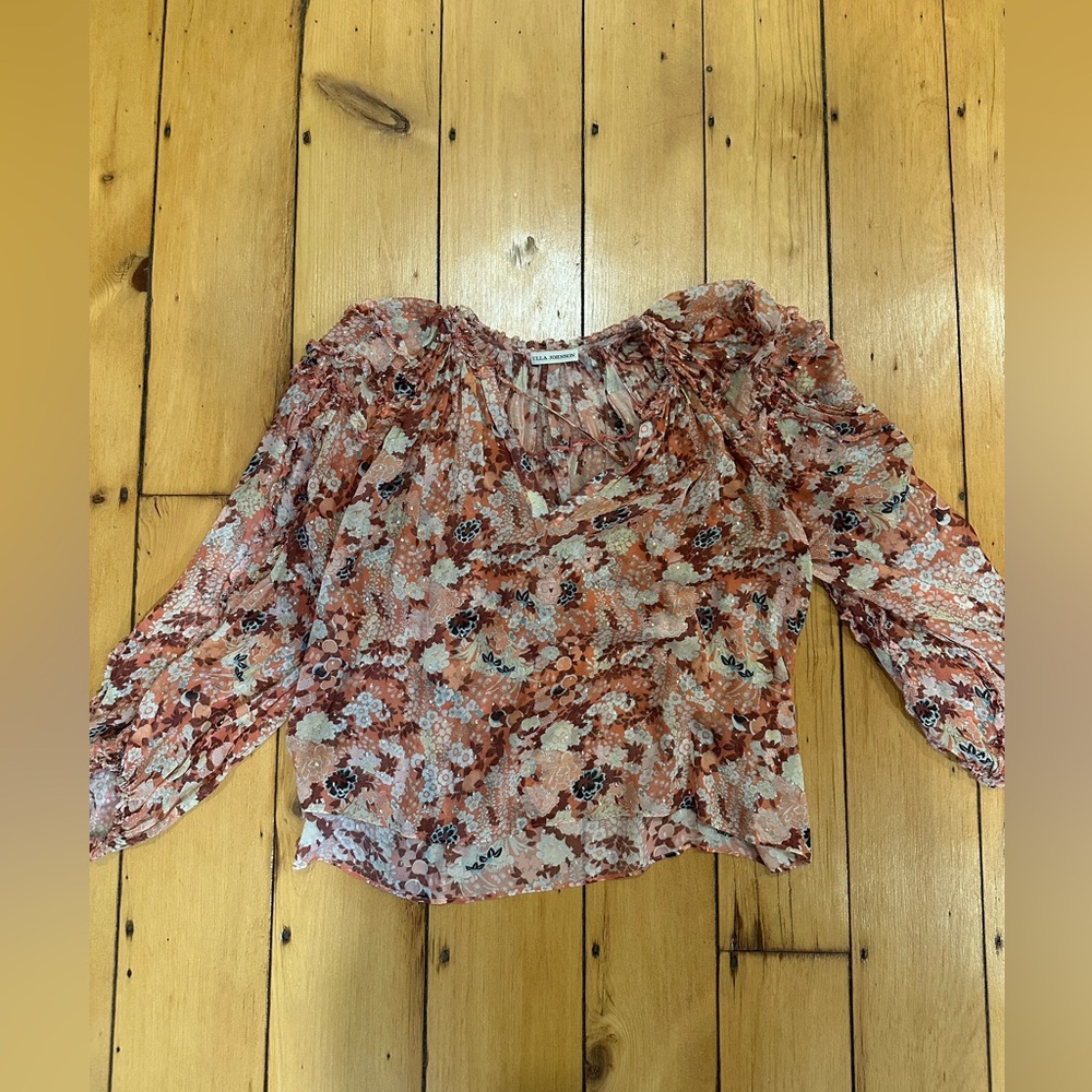 Ulla Johnson Flora silk top